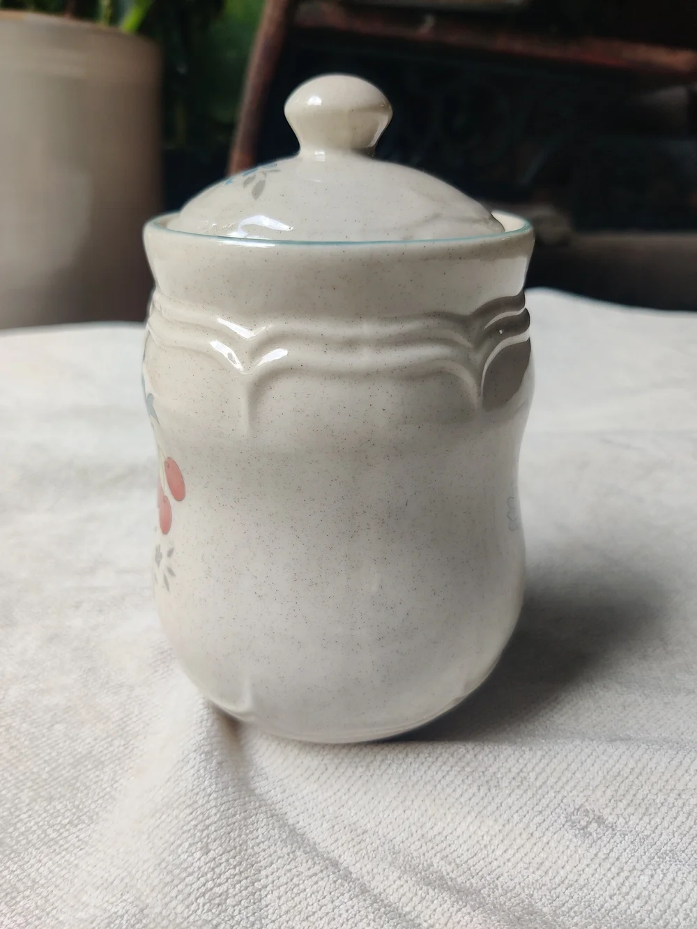 80s International Marmalade Country Goose Small Canister 6.25